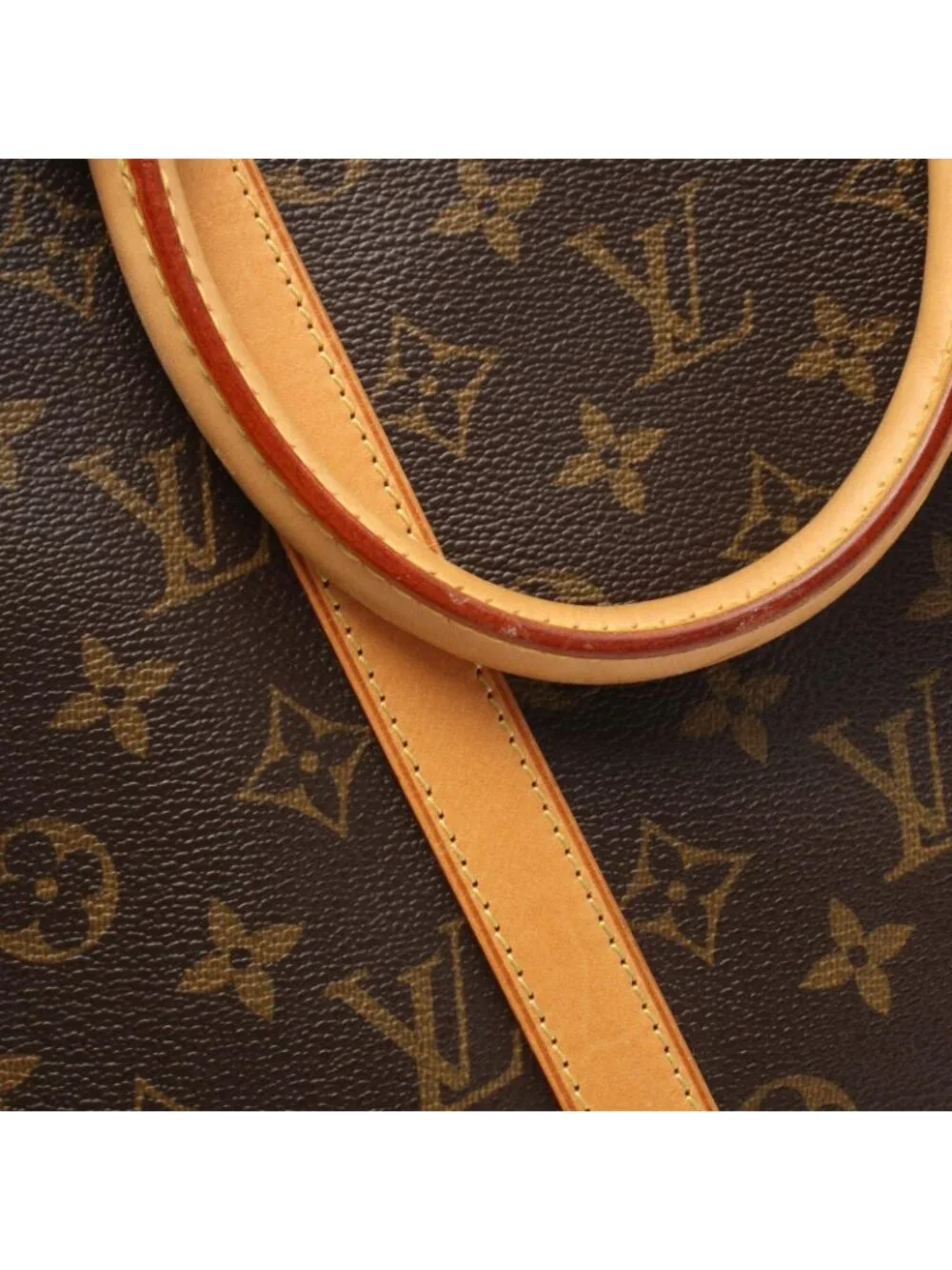 Louis Vuitton Briefcase Porte Documents Voyage Canvas Leather